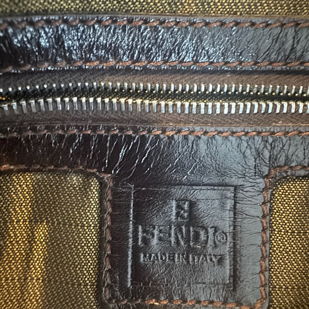 Fendi Black and Brown Shoulder Bag - Picture 9 of 16